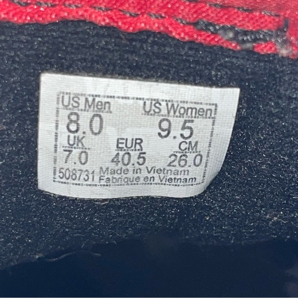 Vans Skate Sk8-Hi Shoe Black Suede Size 9.5 - Picture 8 of 8